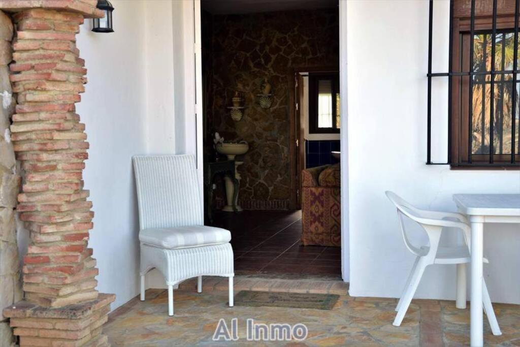 Las Palmeras - Ein Stueck Vom Paradies - Behagliches Haus Mit Pool Algodonales Exteriér fotografie