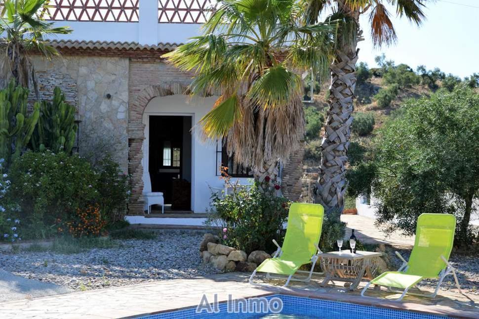 Las Palmeras - Ein Stueck Vom Paradies - Behagliches Haus Mit Pool Algodonales Exteriér fotografie
