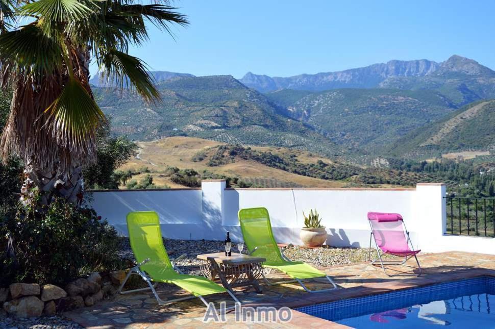 Las Palmeras - Ein Stueck Vom Paradies - Behagliches Haus Mit Pool Algodonales Exteriér fotografie