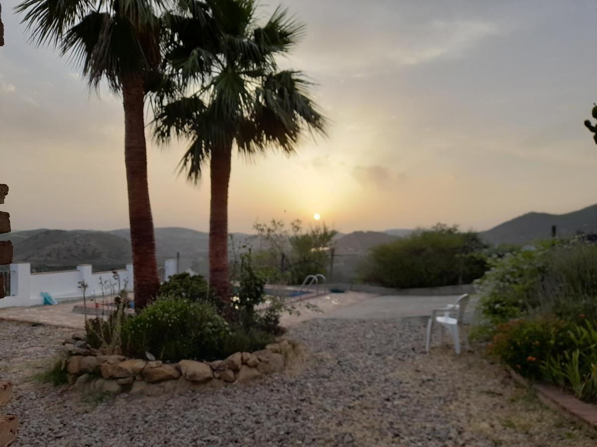 Las Palmeras - Ein Stueck Vom Paradies - Behagliches Haus Mit Pool Algodonales Exteriér fotografie