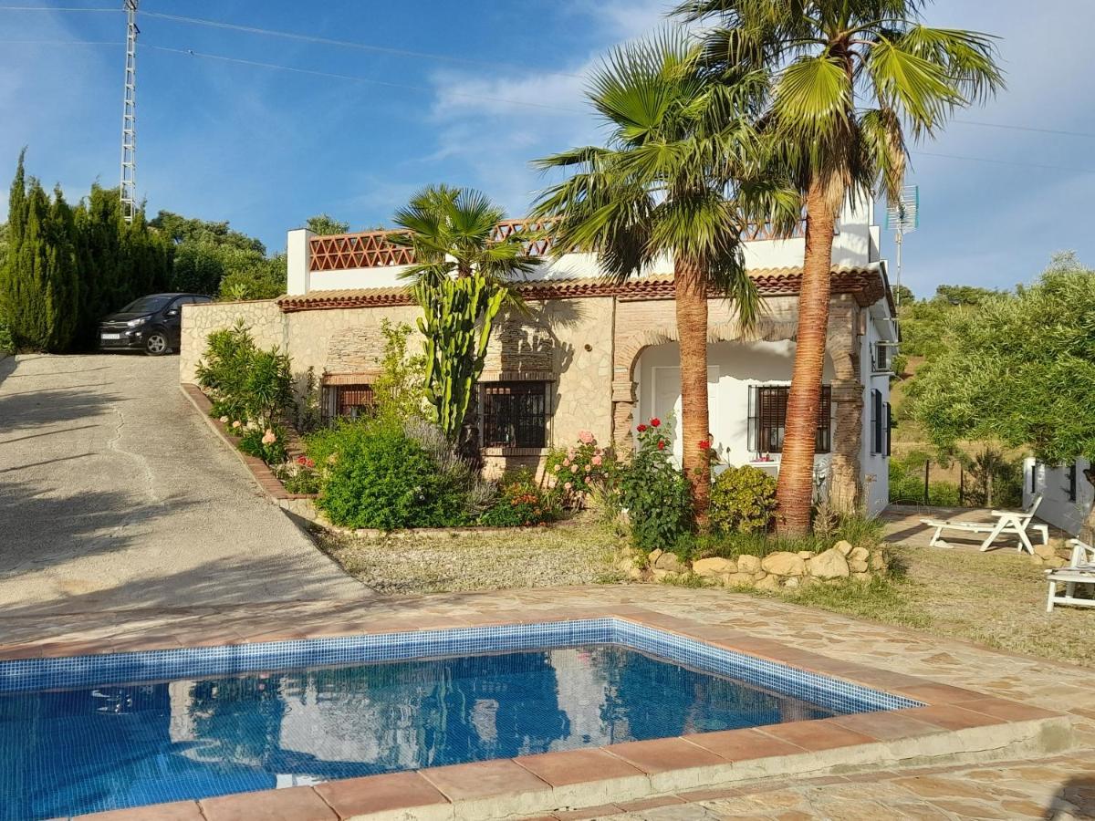 Las Palmeras - Ein Stueck Vom Paradies - Behagliches Haus Mit Pool Algodonales Exteriér fotografie